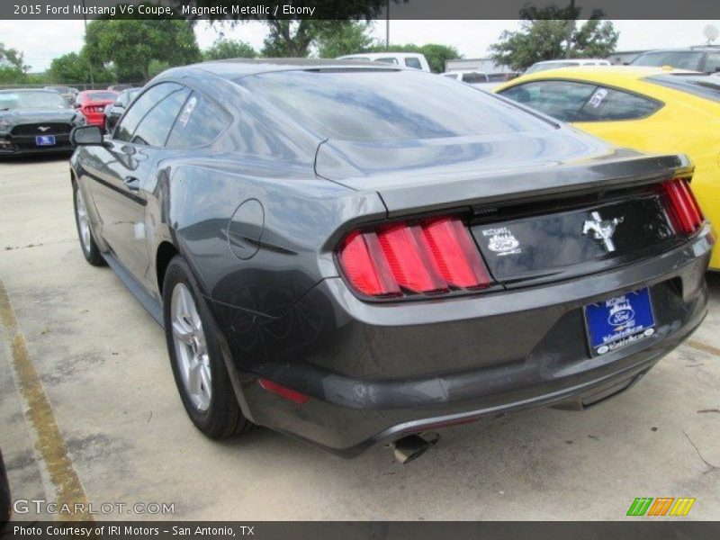 Magnetic Metallic / Ebony 2015 Ford Mustang V6 Coupe