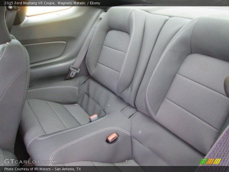 Magnetic Metallic / Ebony 2015 Ford Mustang V6 Coupe