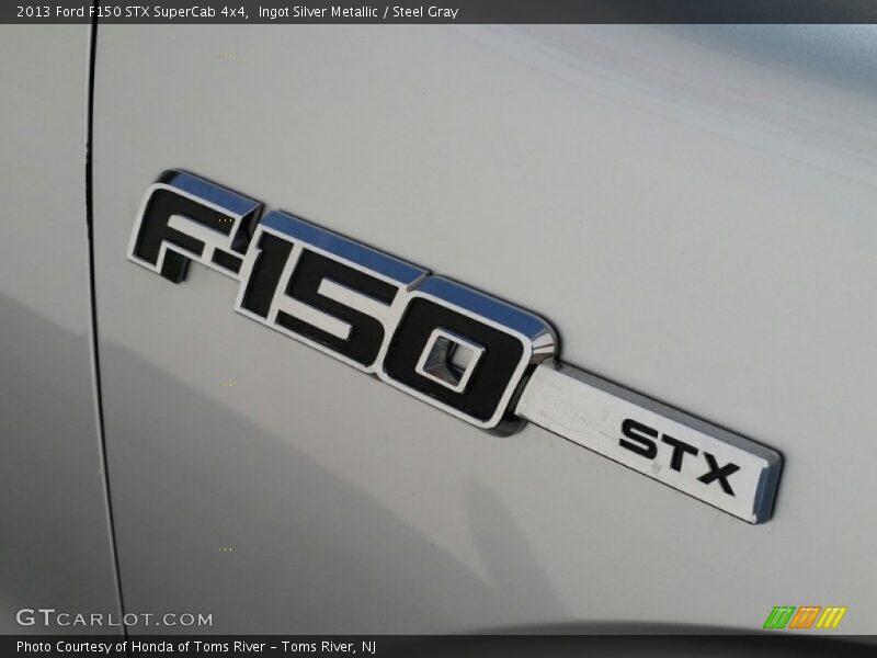 Ingot Silver Metallic / Steel Gray 2013 Ford F150 STX SuperCab 4x4
