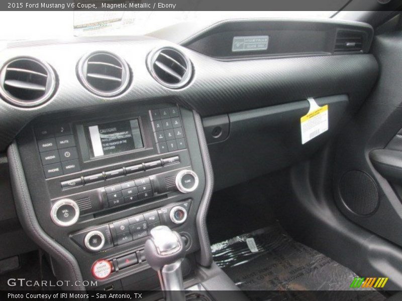 Magnetic Metallic / Ebony 2015 Ford Mustang V6 Coupe