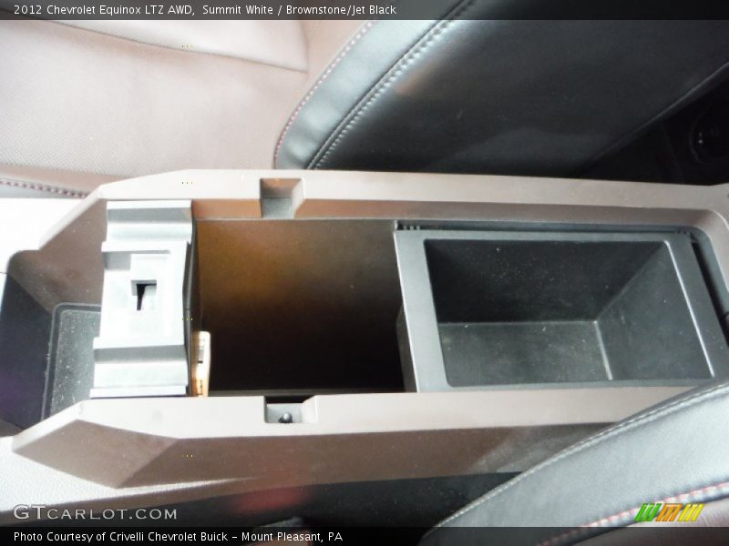 Summit White / Brownstone/Jet Black 2012 Chevrolet Equinox LTZ AWD
