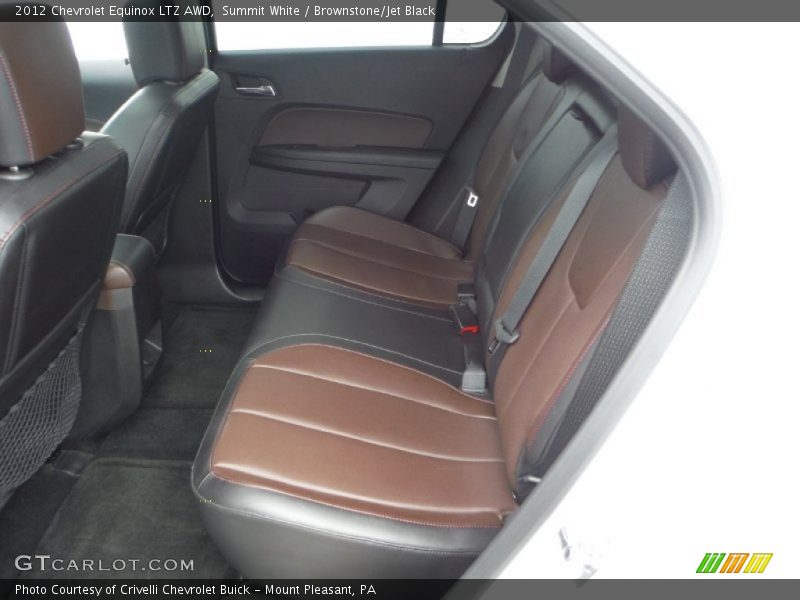 Summit White / Brownstone/Jet Black 2012 Chevrolet Equinox LTZ AWD