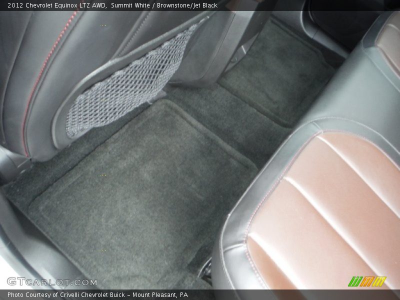 Summit White / Brownstone/Jet Black 2012 Chevrolet Equinox LTZ AWD