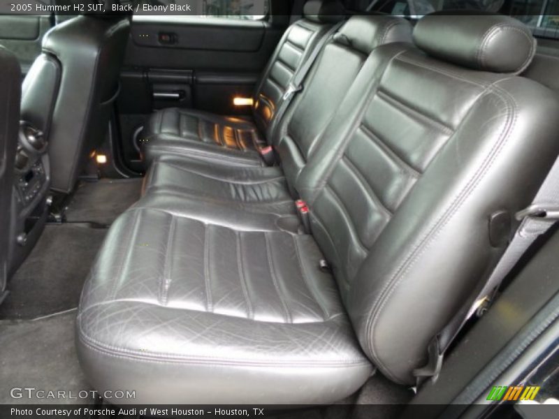 Rear Seat of 2005 H2 SUT