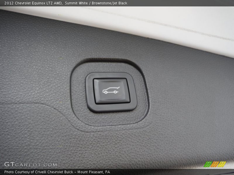 Summit White / Brownstone/Jet Black 2012 Chevrolet Equinox LTZ AWD