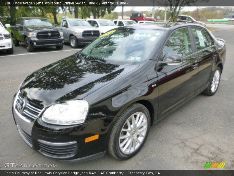 Front 3/4 View of 2008 Jetta Wolfsburg Edition Sedan