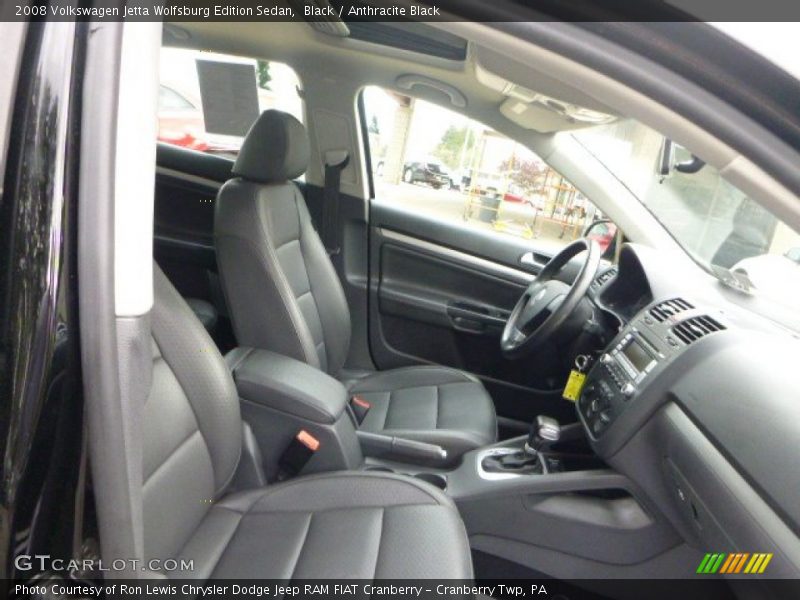 Black / Anthracite Black 2008 Volkswagen Jetta Wolfsburg Edition Sedan