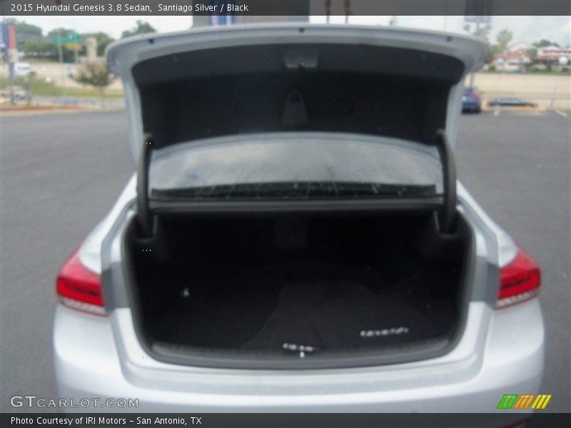 Santiago Silver / Black 2015 Hyundai Genesis 3.8 Sedan