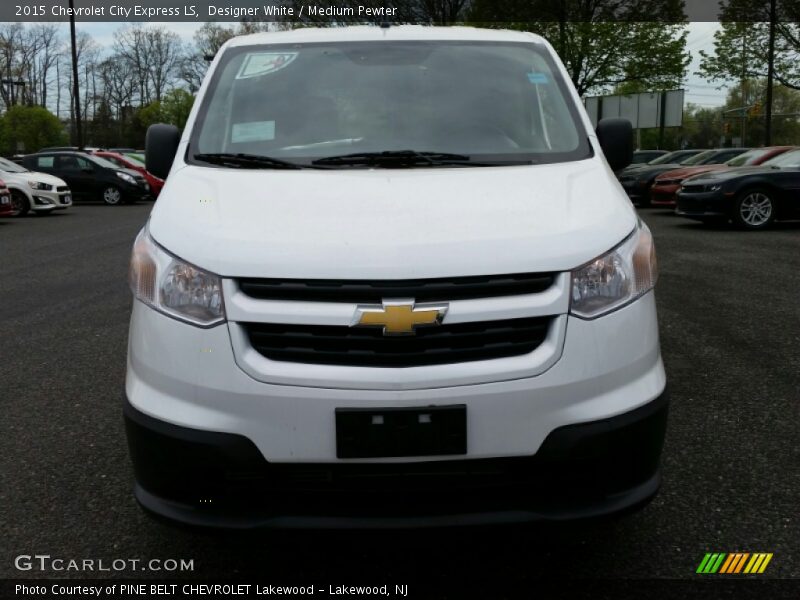 Designer White / Medium Pewter 2015 Chevrolet City Express LS