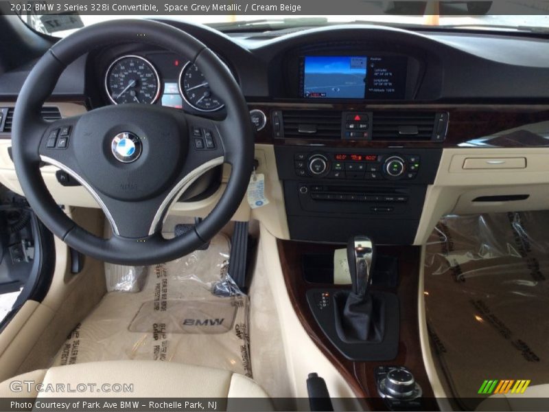 Space Grey Metallic / Cream Beige 2012 BMW 3 Series 328i Convertible