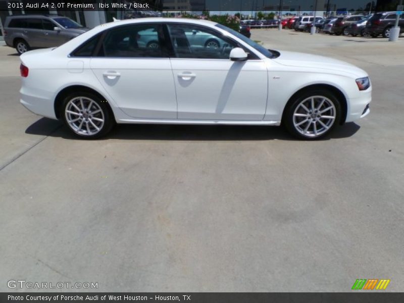 Ibis White / Black 2015 Audi A4 2.0T Premium