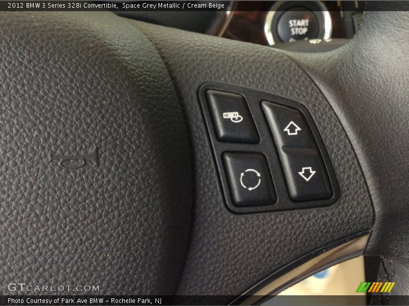Space Grey Metallic / Cream Beige 2012 BMW 3 Series 328i Convertible