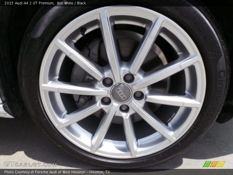 Ibis White / Black 2015 Audi A4 2.0T Premium