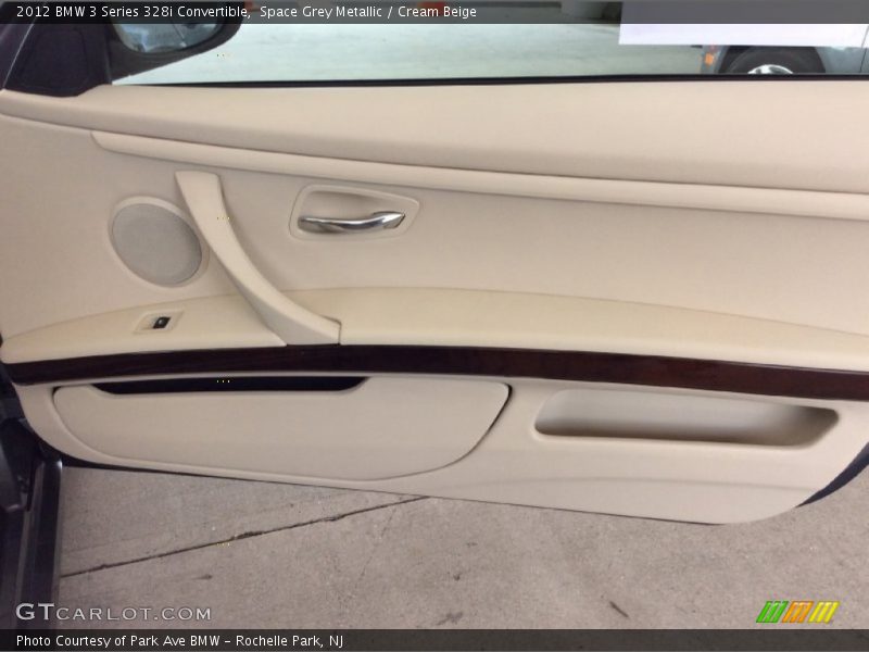 Space Grey Metallic / Cream Beige 2012 BMW 3 Series 328i Convertible