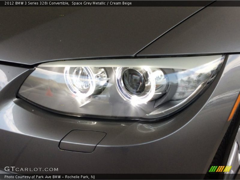 Space Grey Metallic / Cream Beige 2012 BMW 3 Series 328i Convertible