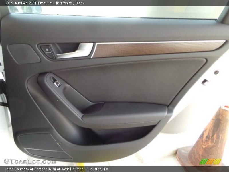 Ibis White / Black 2015 Audi A4 2.0T Premium