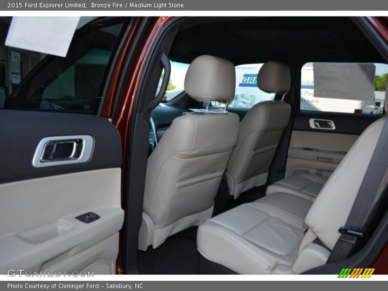 Bronze Fire / Medium Light Stone 2015 Ford Explorer Limited