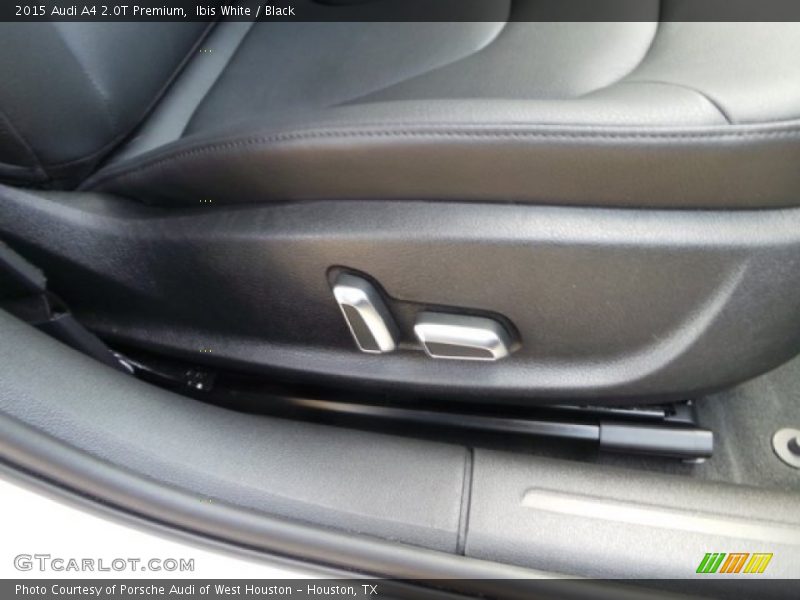 Ibis White / Black 2015 Audi A4 2.0T Premium
