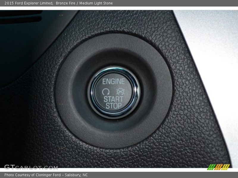 Bronze Fire / Medium Light Stone 2015 Ford Explorer Limited