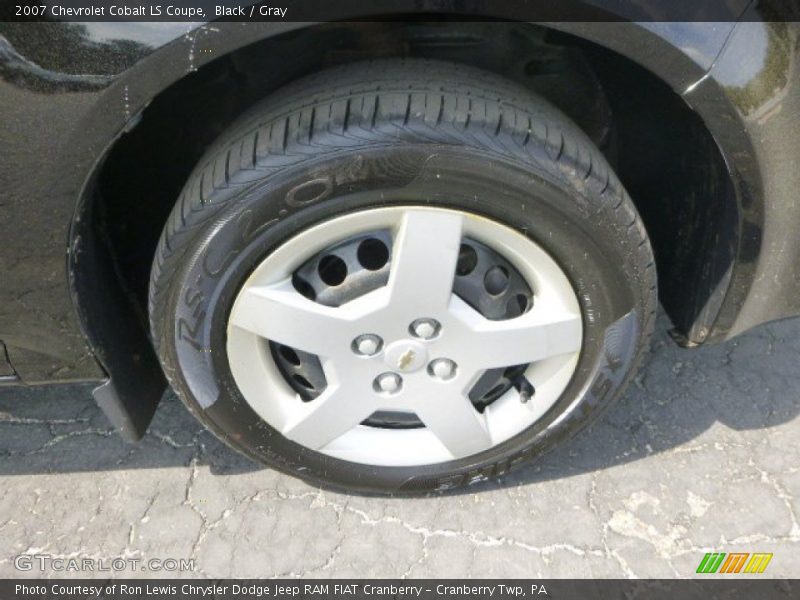 Black / Gray 2007 Chevrolet Cobalt LS Coupe