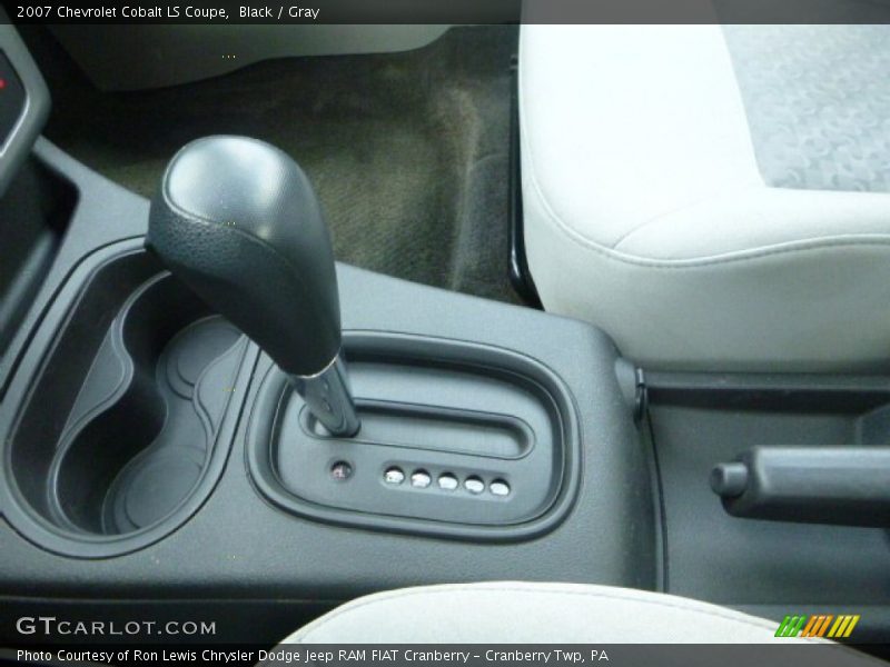 Black / Gray 2007 Chevrolet Cobalt LS Coupe
