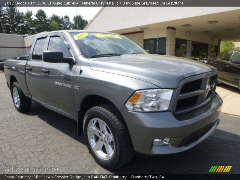 Front 3/4 View of 2012 Ram 1500 ST Quad Cab 4x4