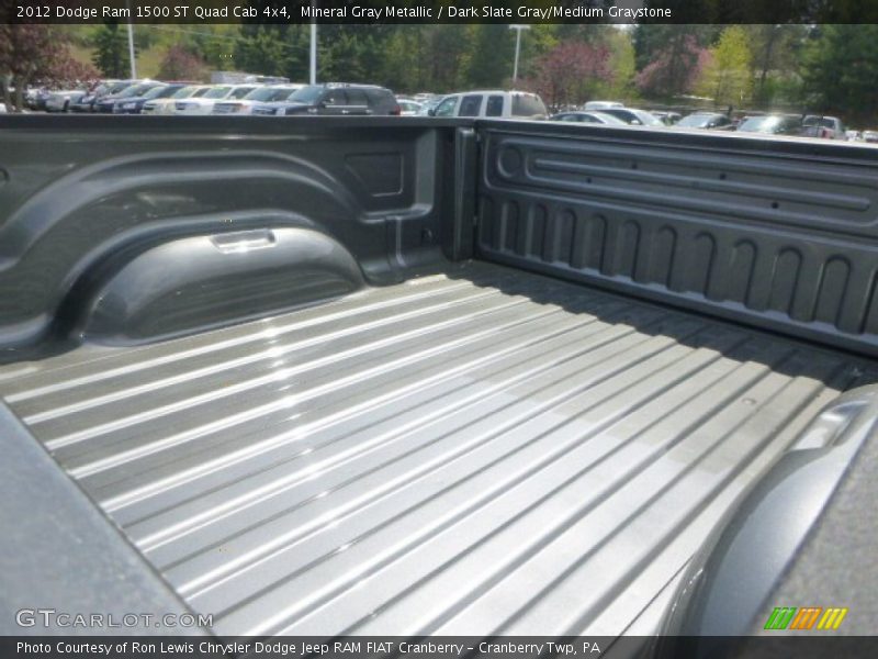 Mineral Gray Metallic / Dark Slate Gray/Medium Graystone 2012 Dodge Ram 1500 ST Quad Cab 4x4