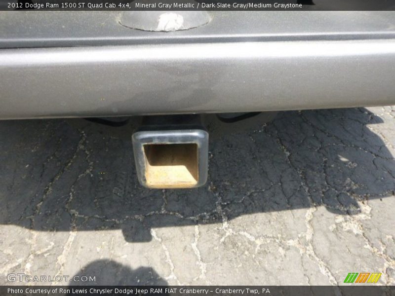Mineral Gray Metallic / Dark Slate Gray/Medium Graystone 2012 Dodge Ram 1500 ST Quad Cab 4x4