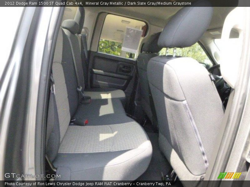 Mineral Gray Metallic / Dark Slate Gray/Medium Graystone 2012 Dodge Ram 1500 ST Quad Cab 4x4