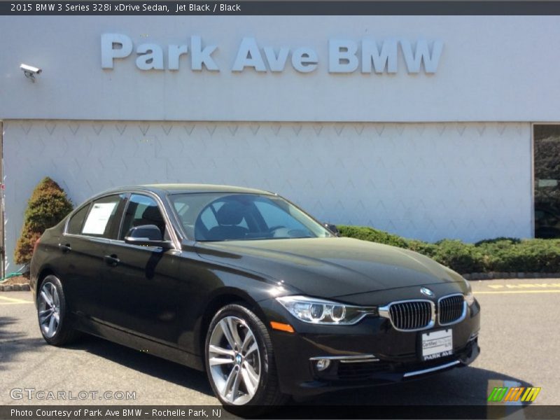 Jet Black / Black 2015 BMW 3 Series 328i xDrive Sedan