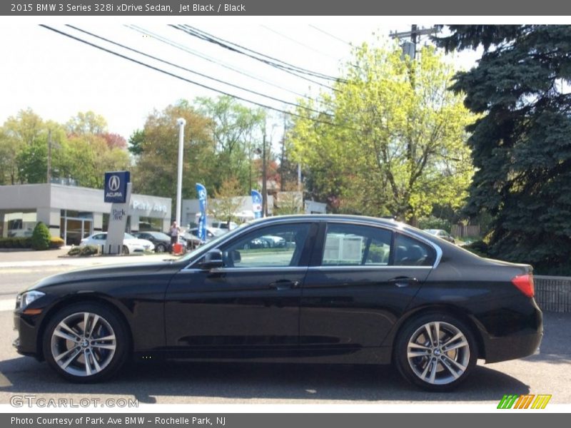 Jet Black / Black 2015 BMW 3 Series 328i xDrive Sedan