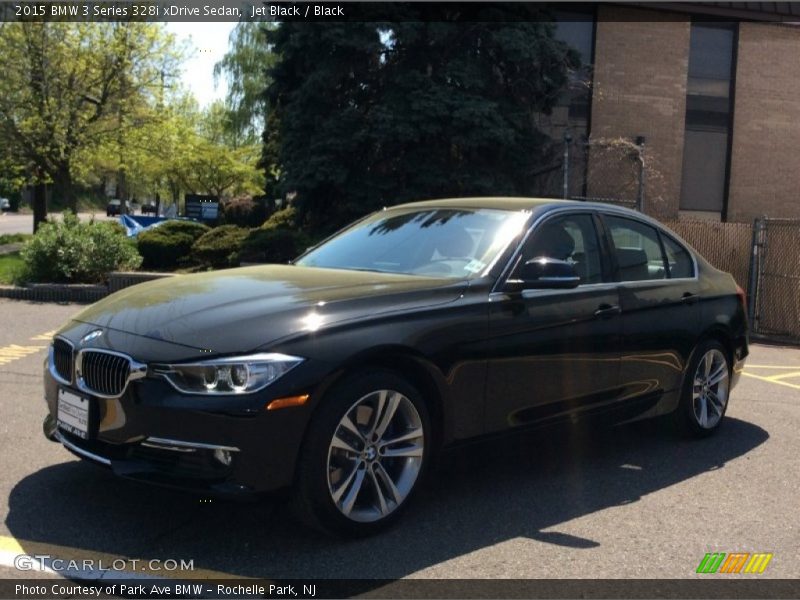Jet Black / Black 2015 BMW 3 Series 328i xDrive Sedan