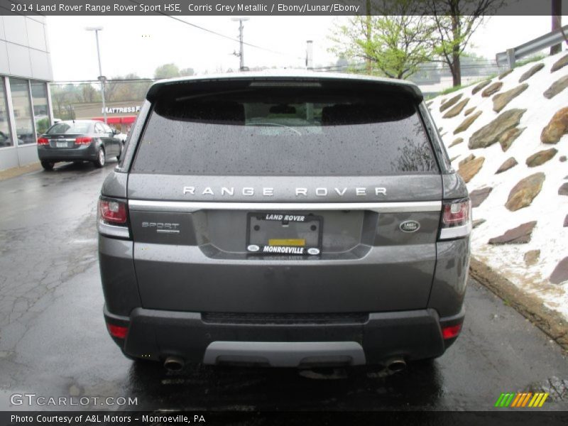 Corris Grey Metallic / Ebony/Lunar/Ebony 2014 Land Rover Range Rover Sport HSE