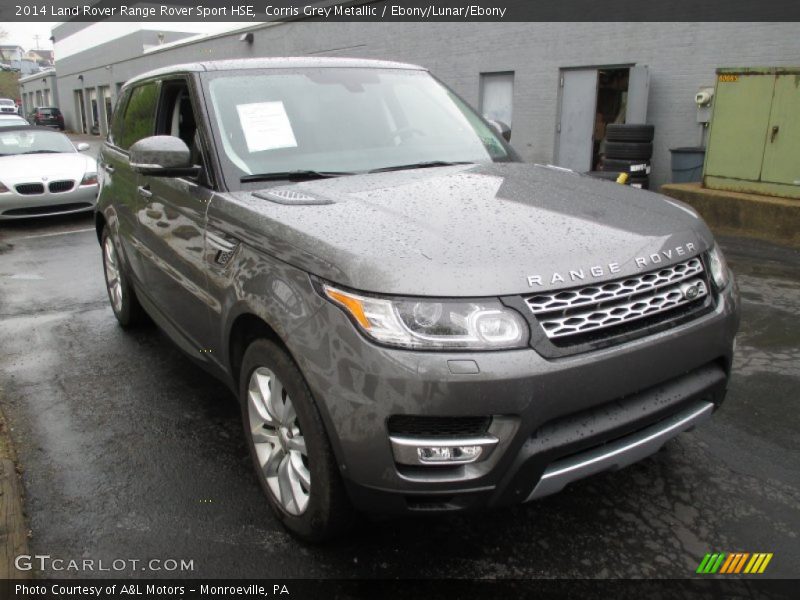 Corris Grey Metallic / Ebony/Lunar/Ebony 2014 Land Rover Range Rover Sport HSE