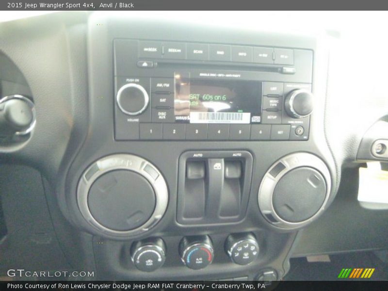 Anvil / Black 2015 Jeep Wrangler Sport 4x4