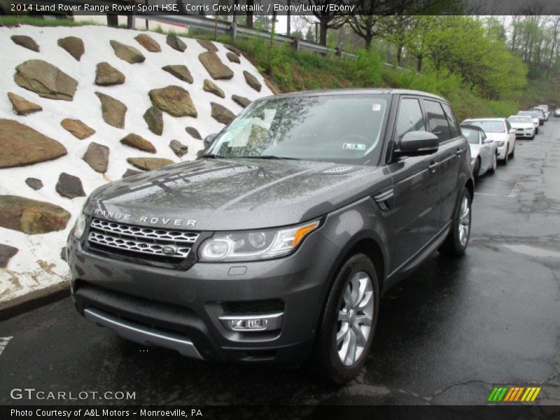 Corris Grey Metallic / Ebony/Lunar/Ebony 2014 Land Rover Range Rover Sport HSE