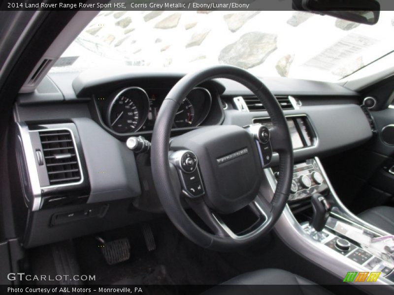 Corris Grey Metallic / Ebony/Lunar/Ebony 2014 Land Rover Range Rover Sport HSE
