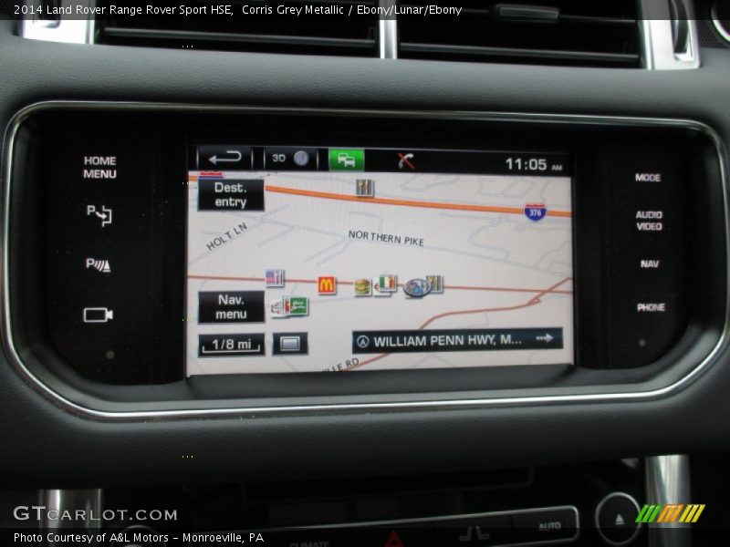 Corris Grey Metallic / Ebony/Lunar/Ebony 2014 Land Rover Range Rover Sport HSE