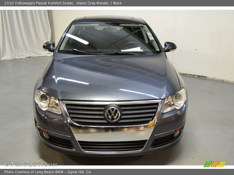 Island Gray Metallic / Black 2010 Volkswagen Passat Komfort Sedan