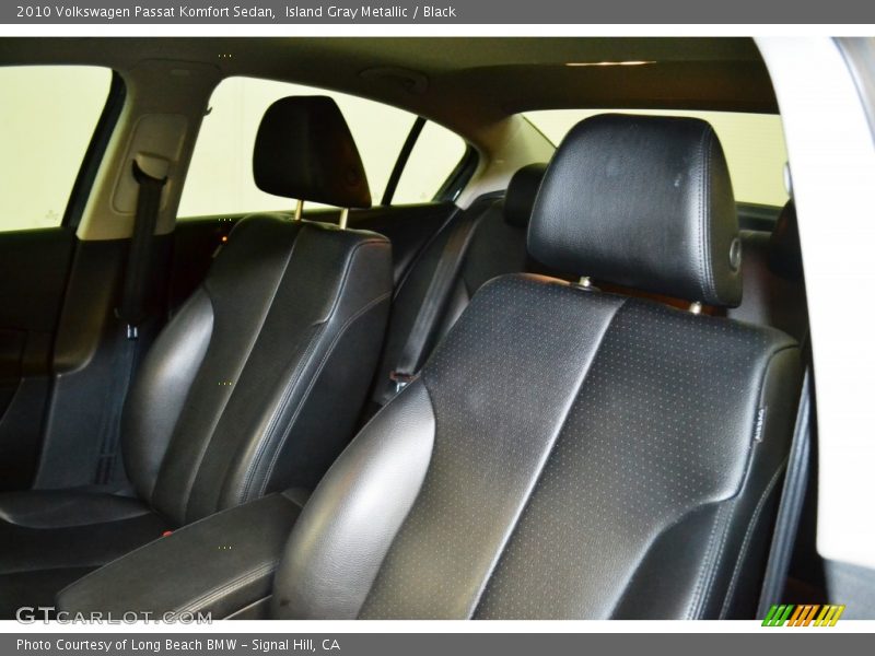 Island Gray Metallic / Black 2010 Volkswagen Passat Komfort Sedan
