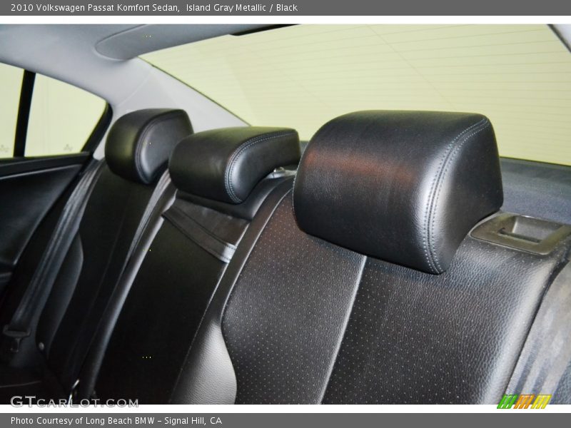 Island Gray Metallic / Black 2010 Volkswagen Passat Komfort Sedan