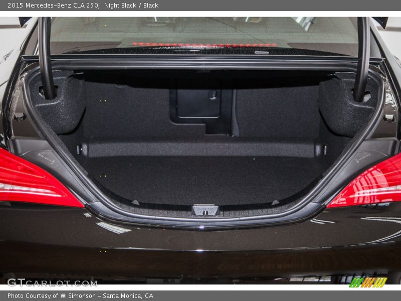 Night Black / Black 2015 Mercedes-Benz CLA 250