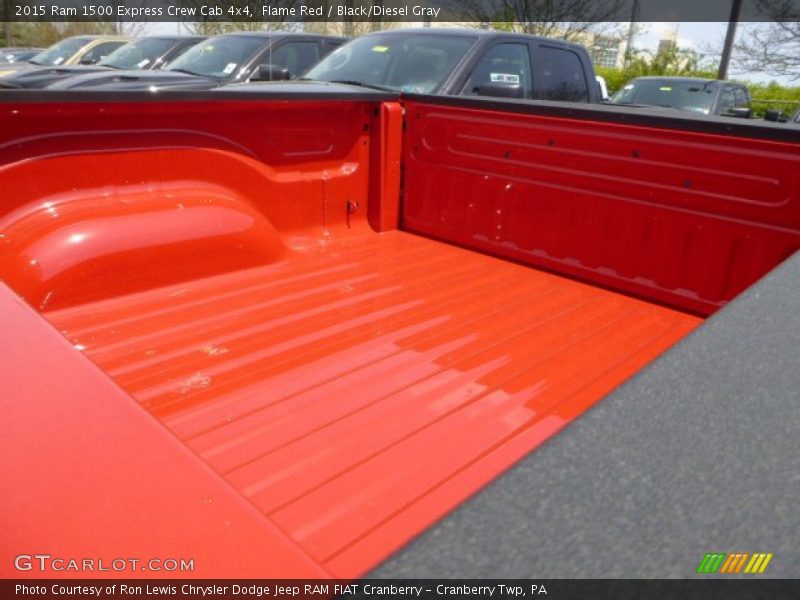 Flame Red / Black/Diesel Gray 2015 Ram 1500 Express Crew Cab 4x4