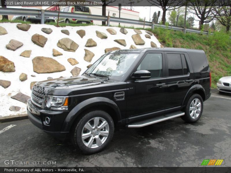 Santorini Black Metallic / Ebony 2015 Land Rover LR4 HSE