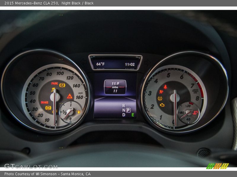 Night Black / Black 2015 Mercedes-Benz CLA 250