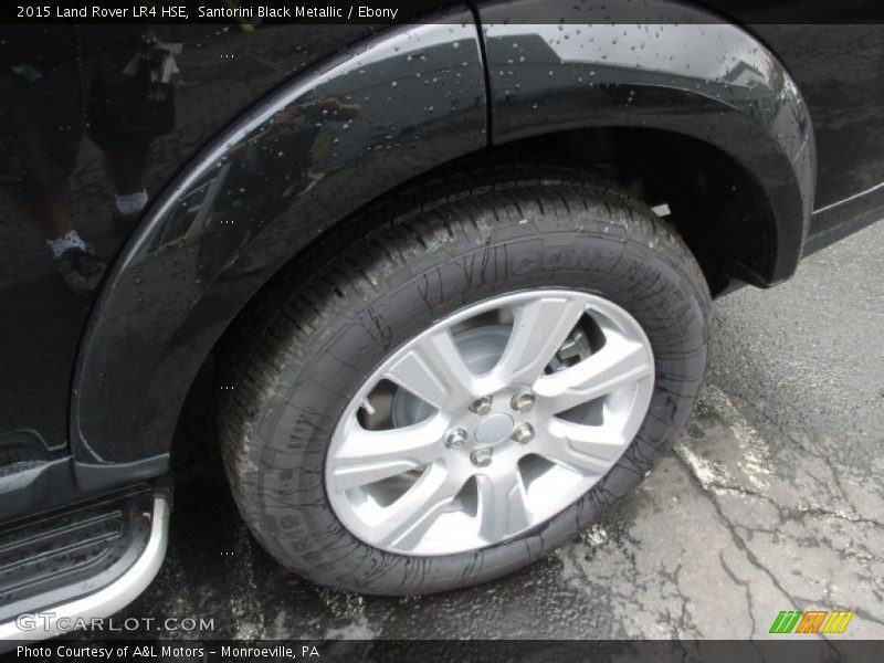 Santorini Black Metallic / Ebony 2015 Land Rover LR4 HSE