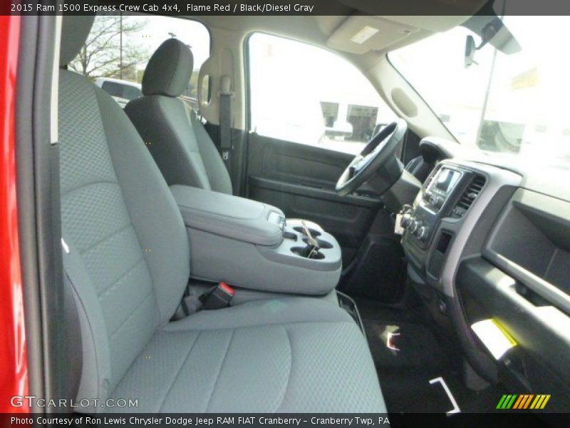 Flame Red / Black/Diesel Gray 2015 Ram 1500 Express Crew Cab 4x4