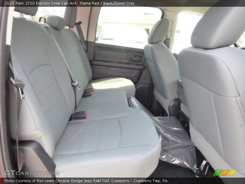 Flame Red / Black/Diesel Gray 2015 Ram 1500 Express Crew Cab 4x4
