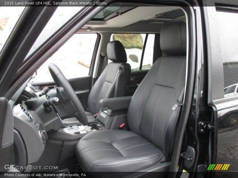 Santorini Black Metallic / Ebony 2015 Land Rover LR4 HSE