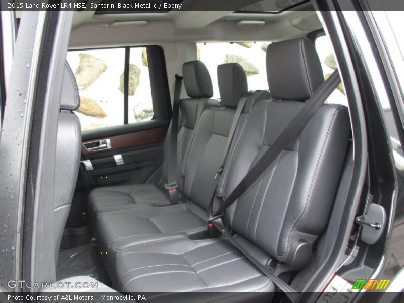 Santorini Black Metallic / Ebony 2015 Land Rover LR4 HSE